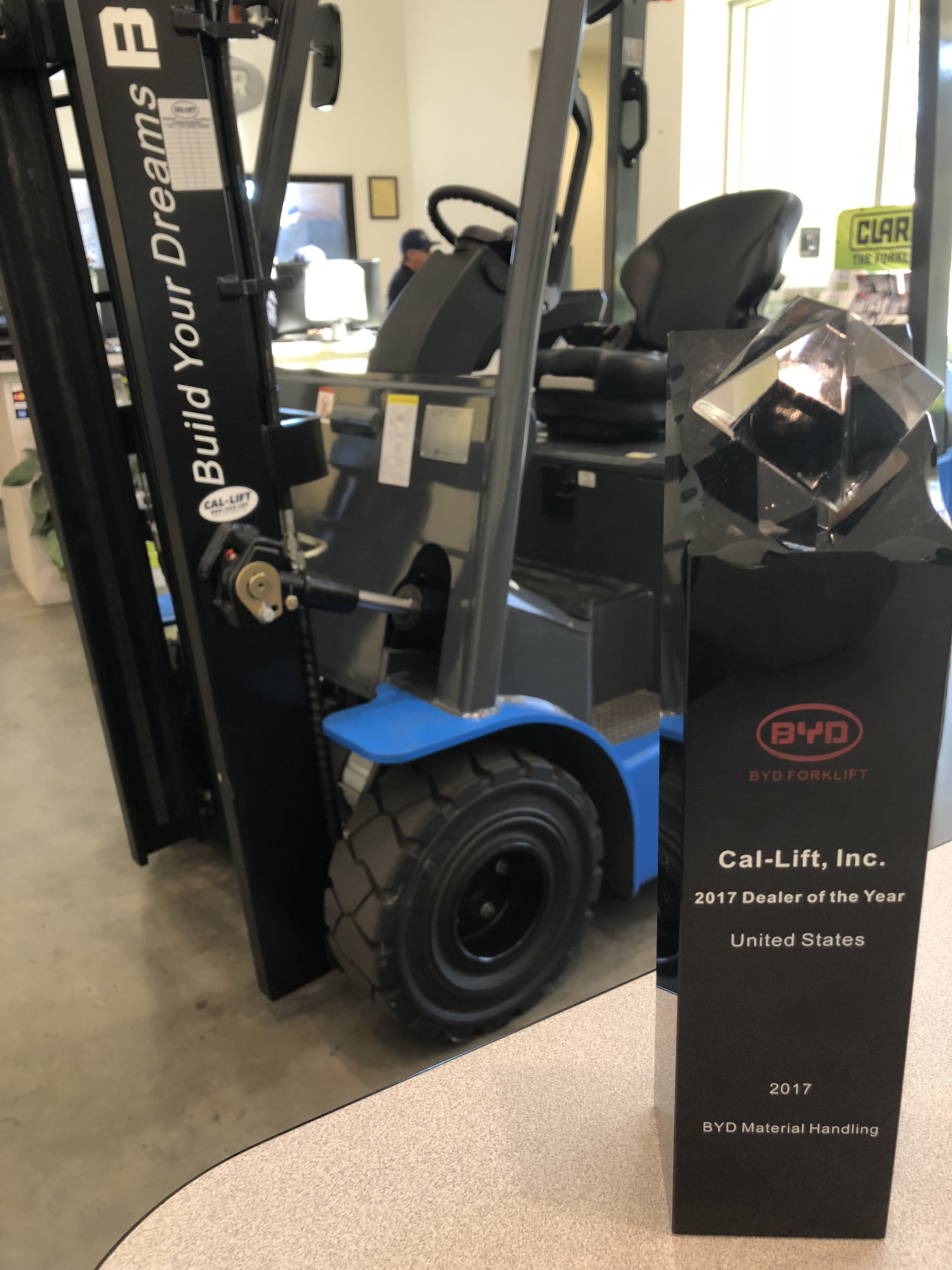 Byd Forklift Cal Lift Los Angeles